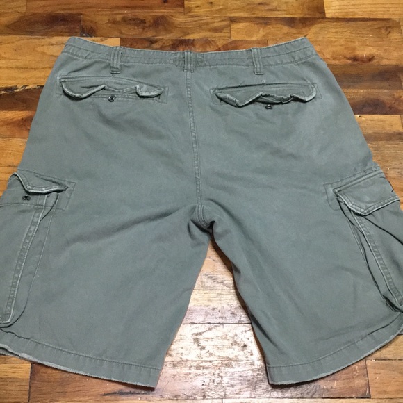 Polo Jeans Company Men’s Cargo  Green Shorts 38 - Picture 5 of 10